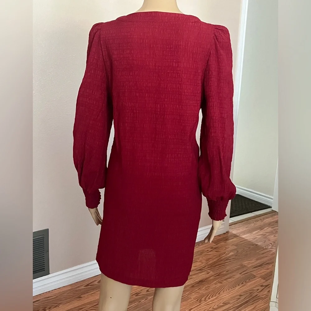 BB Dakota Maroon Dress by Steve Madden – Size Medium - Picture 2 of 7